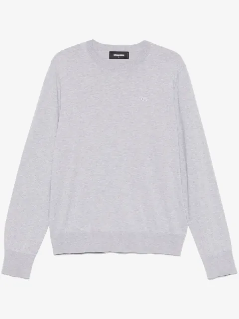 DSQUARED2 logo-appliqué sweater