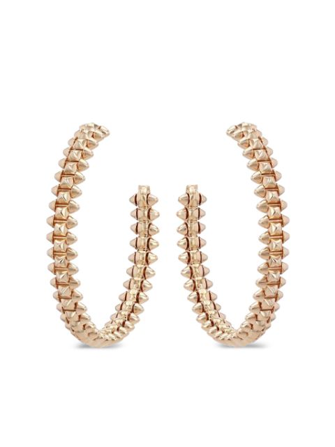 Cartier 18k rose gold Clash De Cartier hoop earrings 