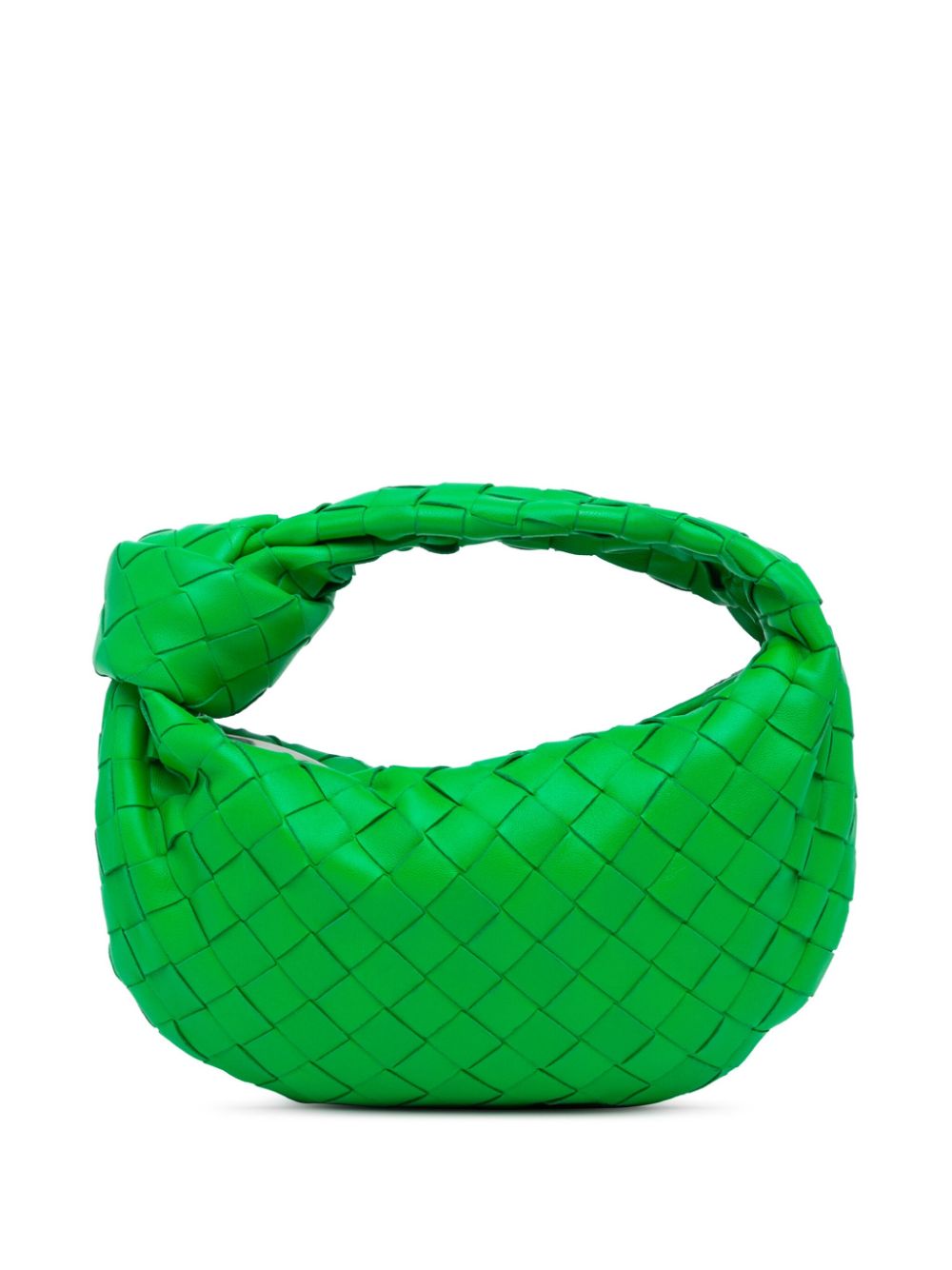 Bottega Veneta Pre-Owned 2012-2024 Mini Nappa Intrecciato Jodie hobo bag - Green