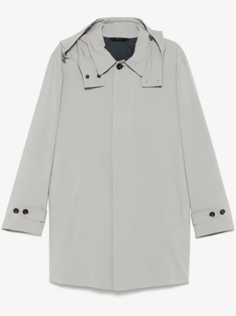Brioni parka estilo gabardina