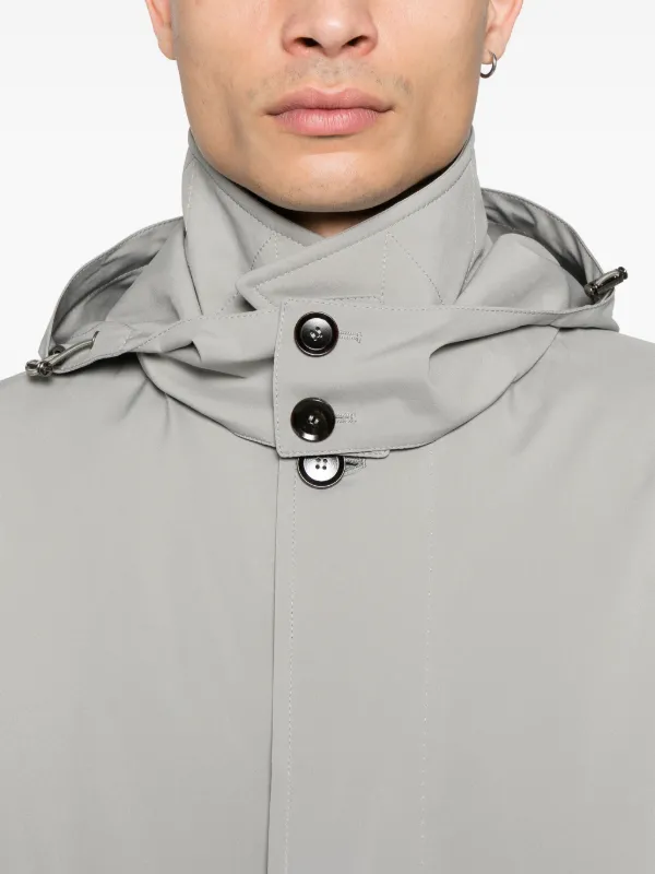 Brioni パーカーコート | グレー | FARFETCH JP