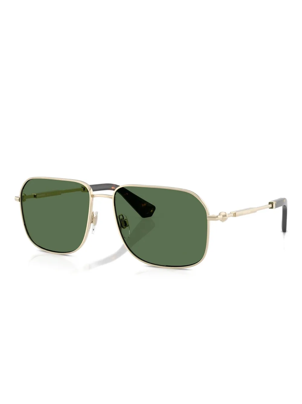 Burberry Eyewear Zonnebril met vierkant montuur Goud