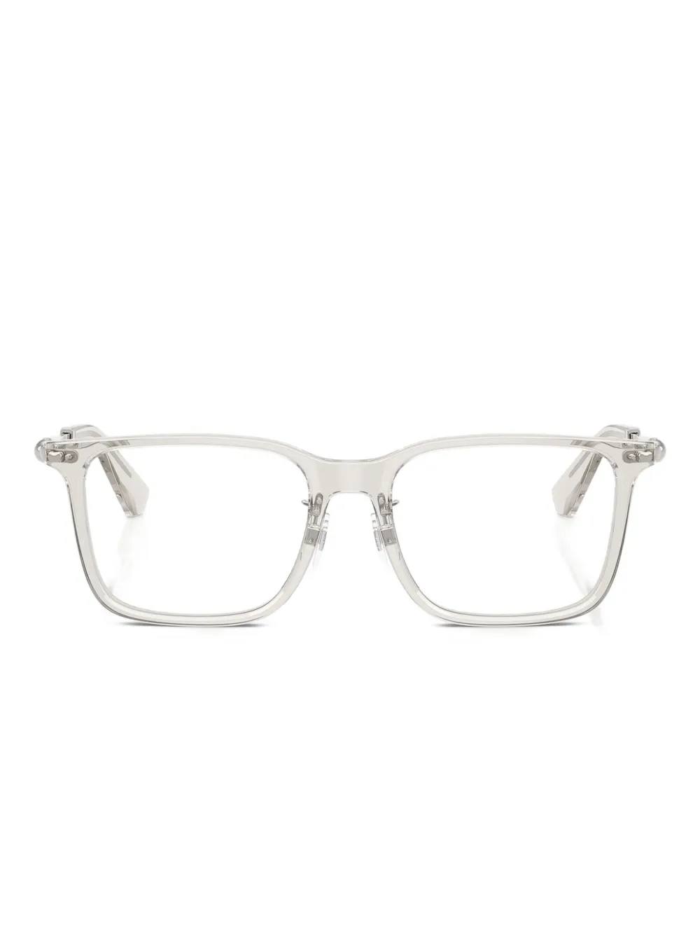 Burberry Eyewear metal square glasses | Grey | Image 1