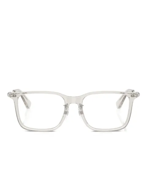 Burberry Eyewear metal square glasses