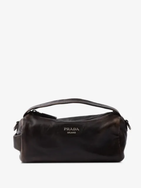 Prada nappa leather shoulder bag