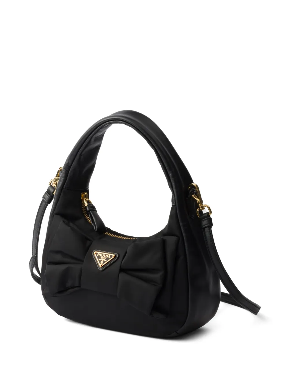 Prada Re-Nylon kleine tas Zwart