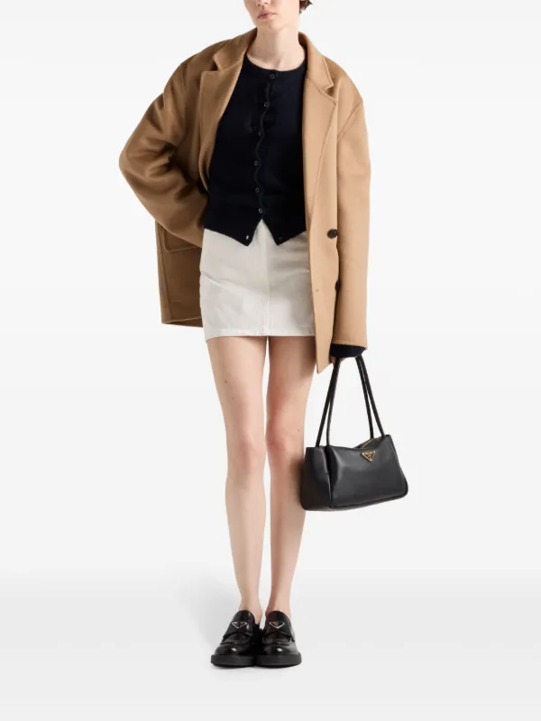 Prada デニム ミニスカート | ホワイト | FARFETCH JP