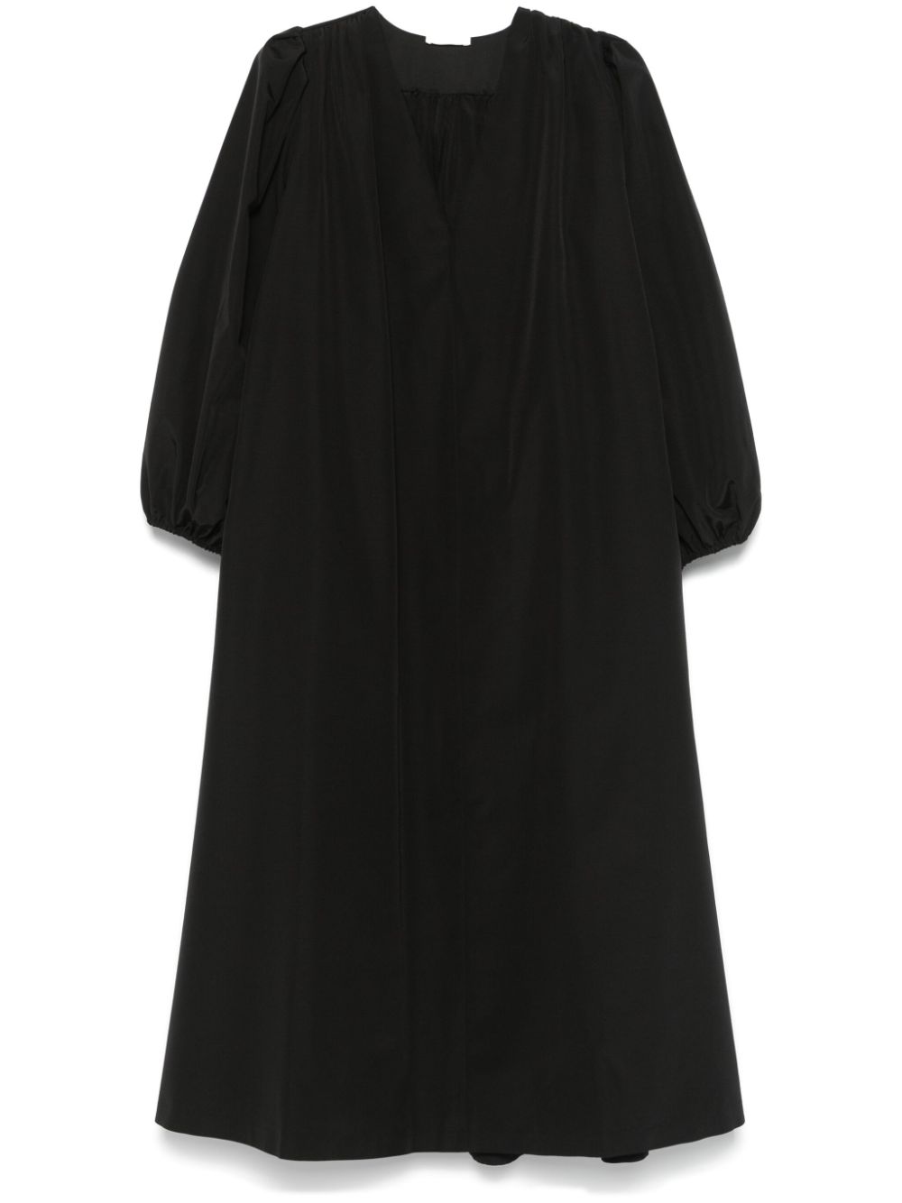 The Row Beauvoir midi dress - Black