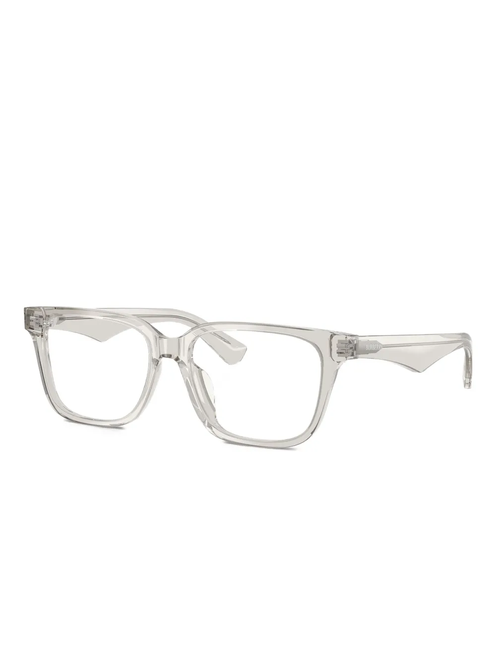 Burberry Eyewear Zonnebril met vierkant acetaat montuur Grijs