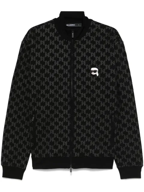 Karl Lagerfeld logo-print jacket