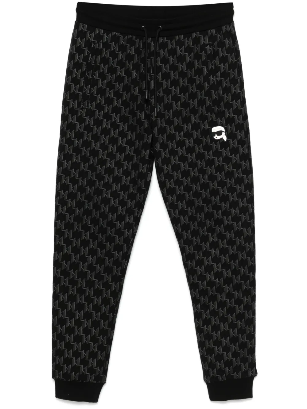 Karl Lagerfeld Trainingsbroek met logoprint Zwart