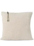 Brunello Cucinelli knitted cushion - Neutrals