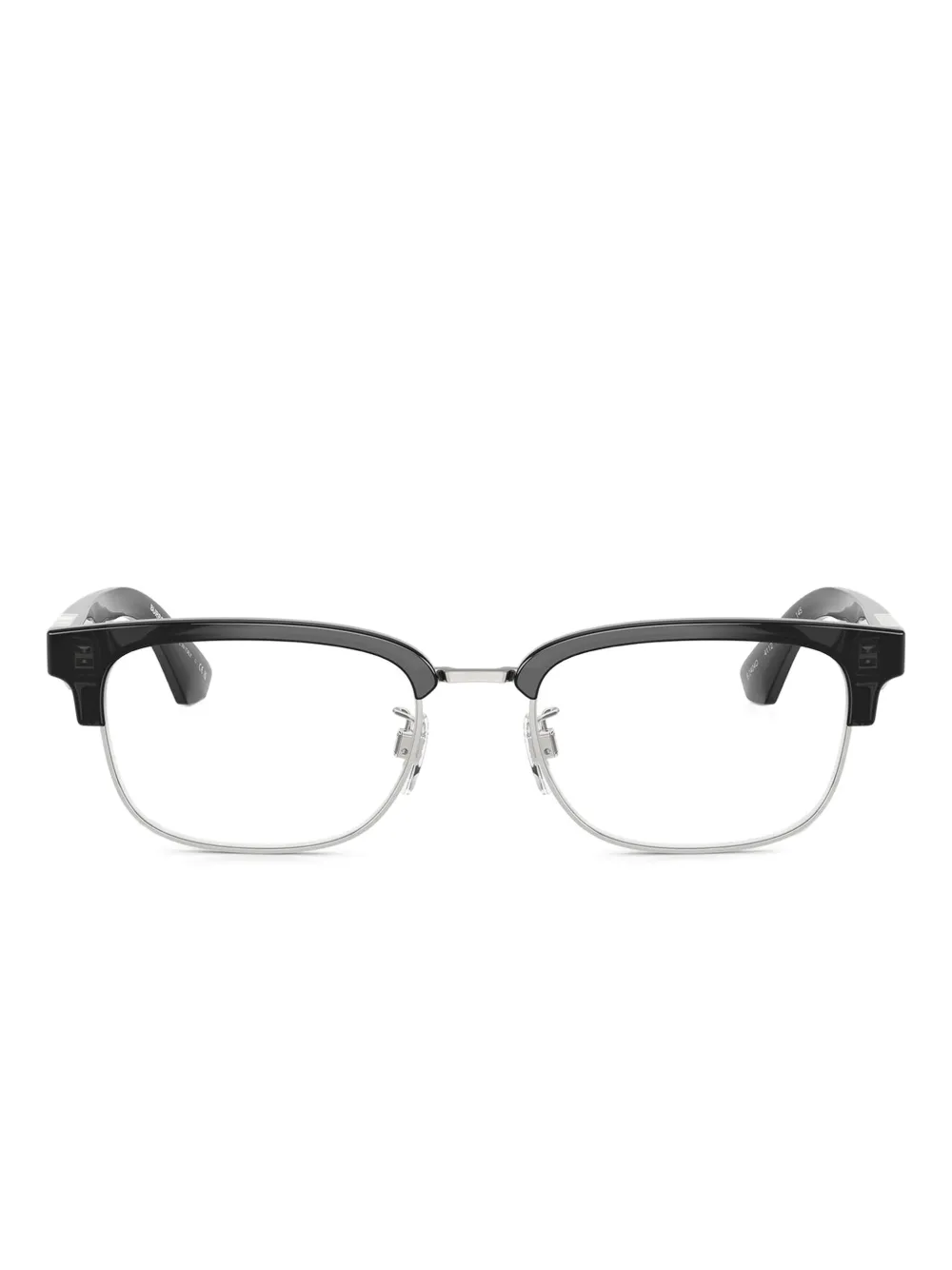 Burberry Eyewear lunettes de vue browline à détail argenté
