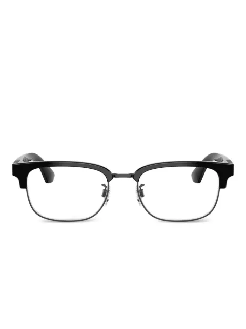 Burberry Eyewear Armação de óculos retangular em acetato