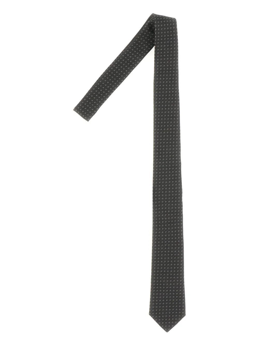 Dolce & Gabbana patterned-jacquard tie – Black Dolce & Gabbana patterned-jacquard tie – Black