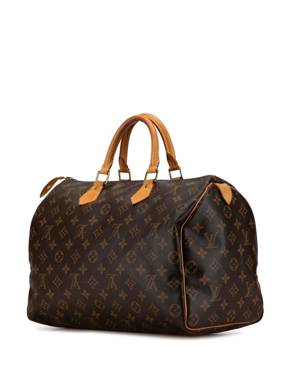 Louis Vuitton Pre-Owned 2004 Monogram Speedy 35 boston tas - Bruin