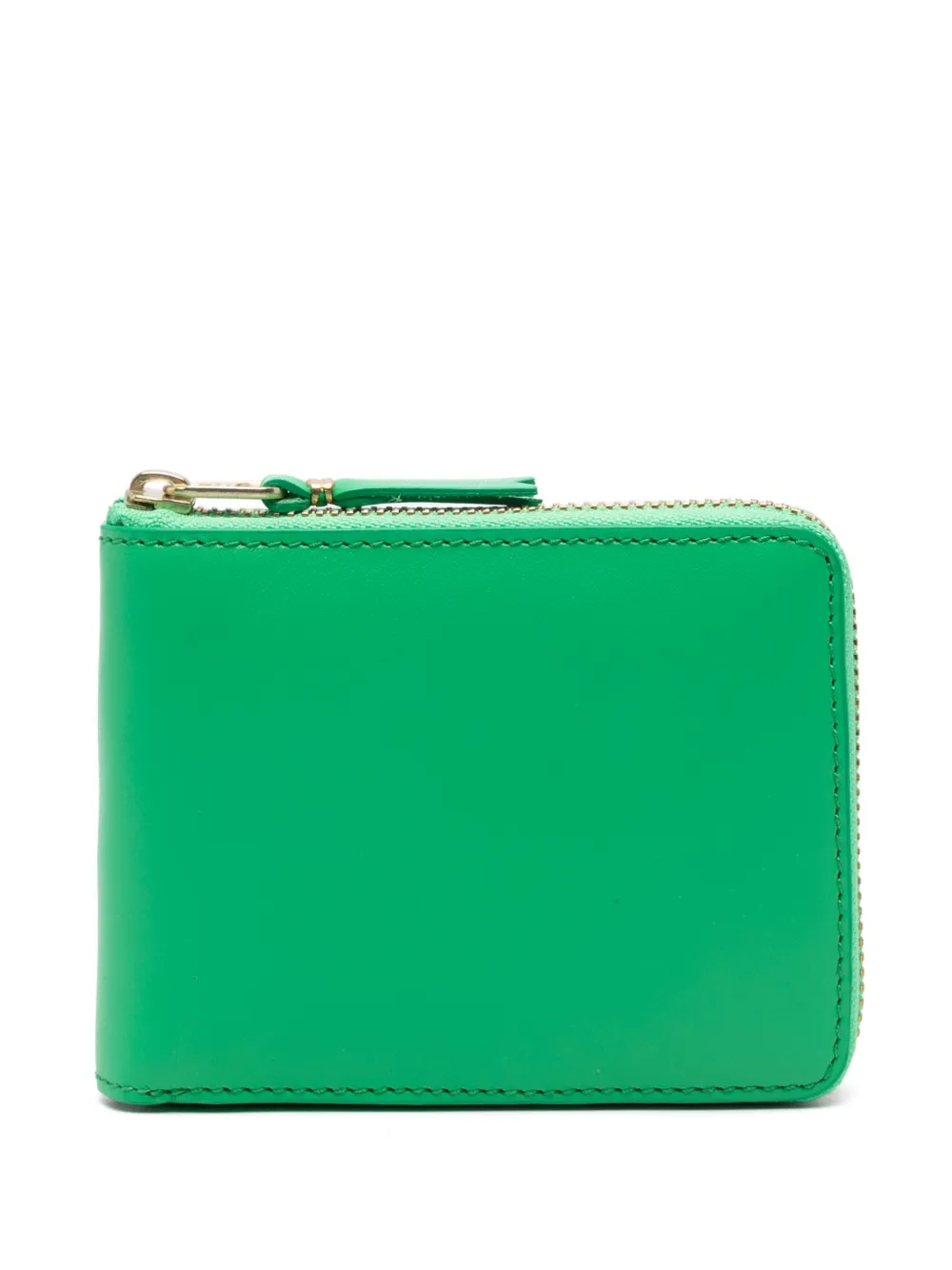 Comme Des Garçons Wallet portemonnee van leer Groen