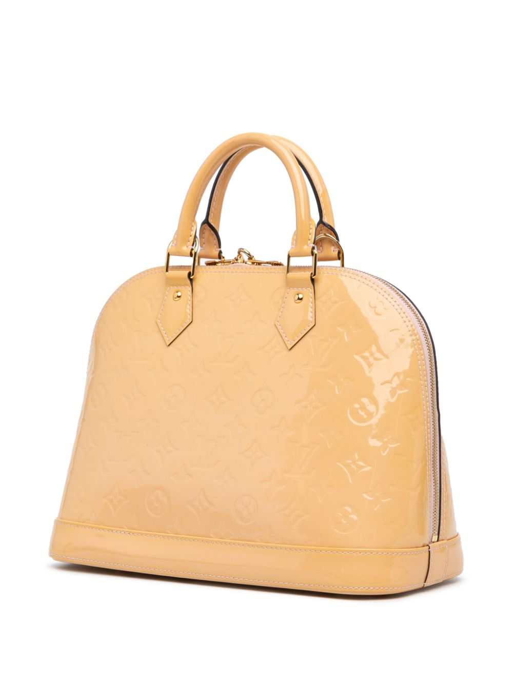 Louis Vuitton Pre-Owned 2015 Monogram Vernis Alma PM handtas - Bruin