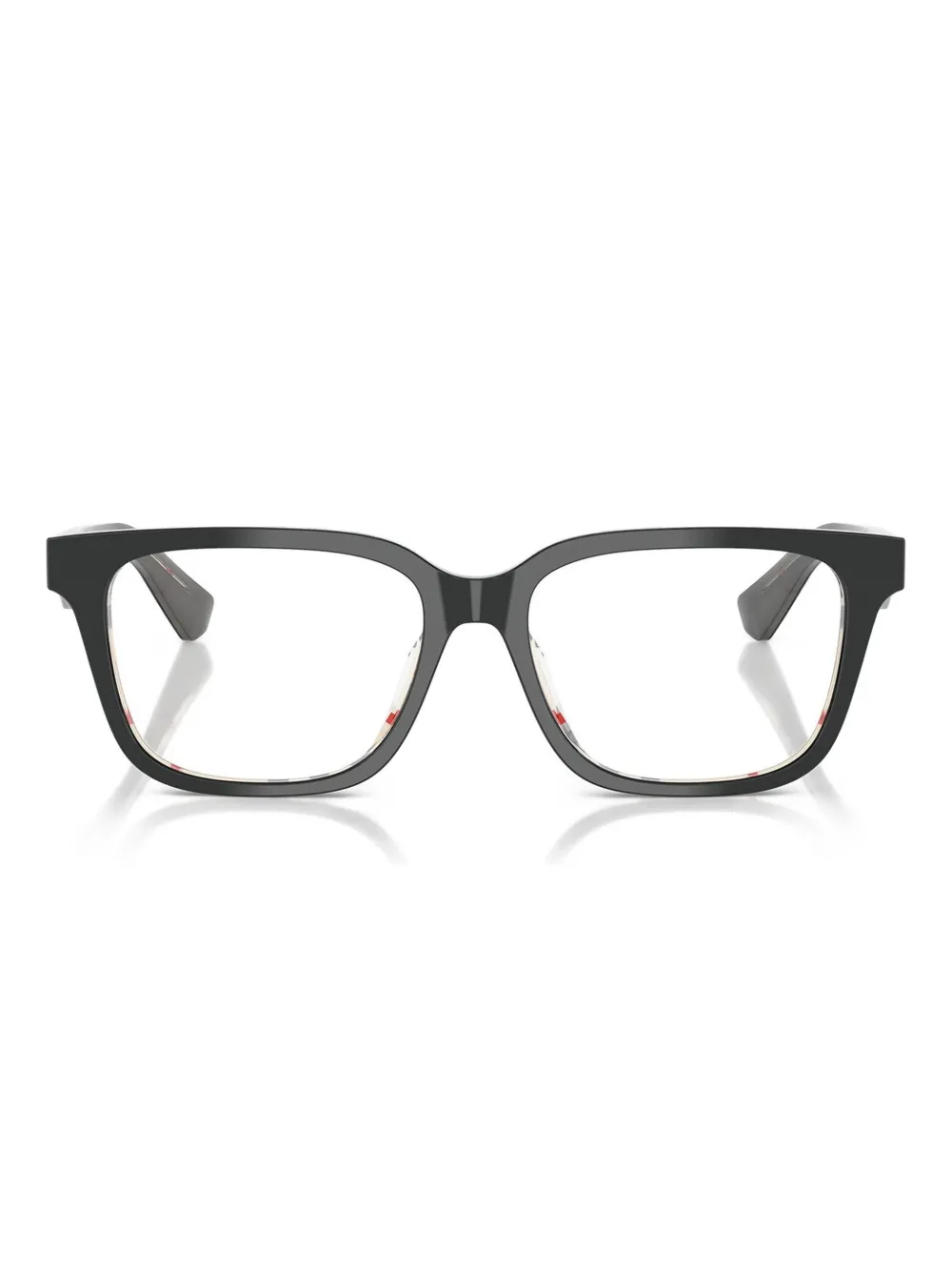 Burberry Eyewear BE2425D Top Black On Vintage Check Zwart