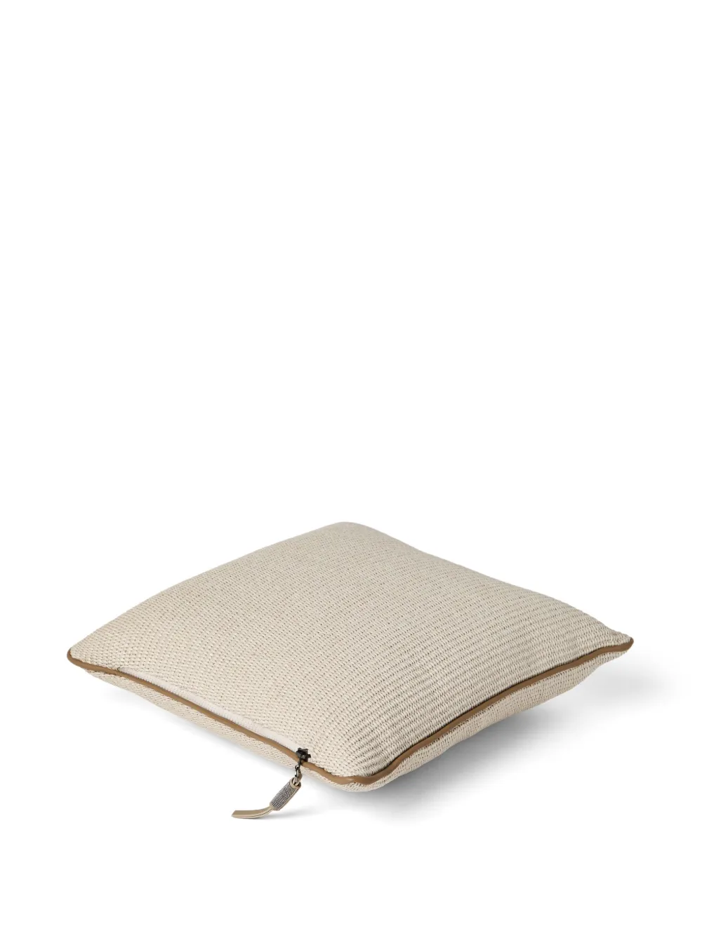 Brunello Cucinelli techno raffia cushion | Cushions | Image 2