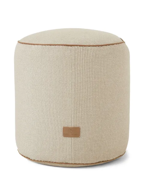 Brunello Cucinelli cotton-blend pouf