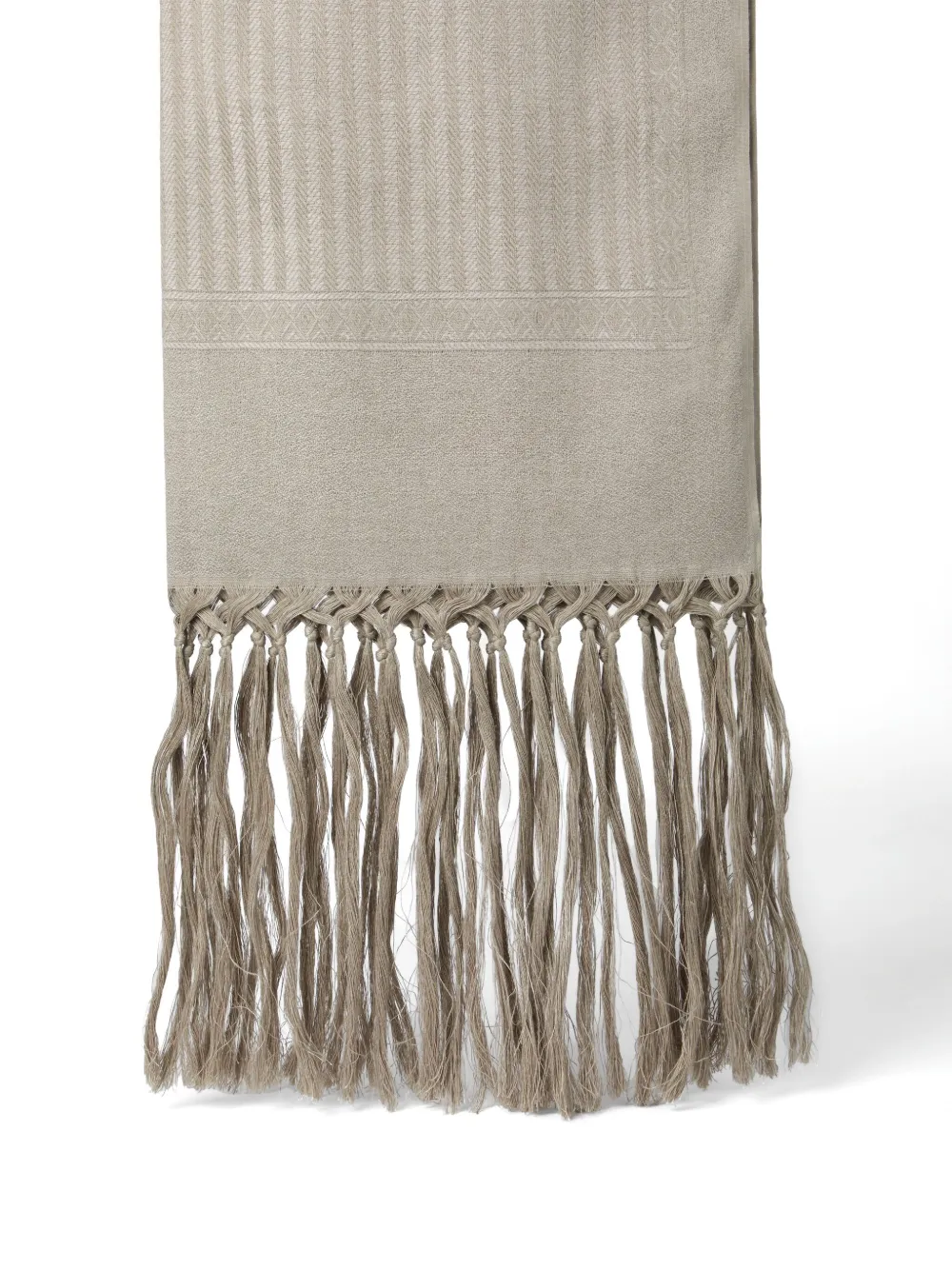 Brunello Cucinelli fringe-detailing towel | Towels & Bath Robes | Image 2