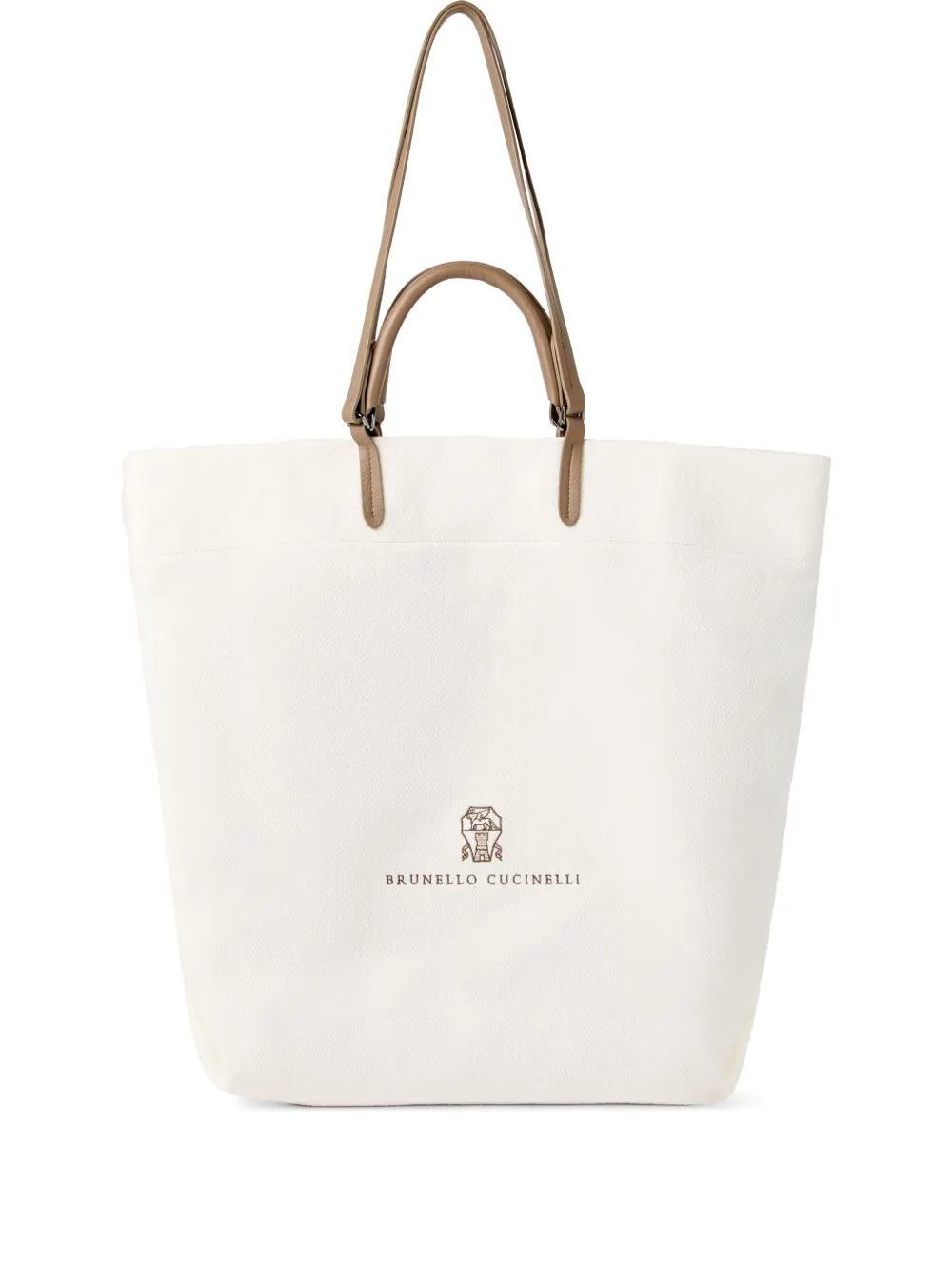 Brunello Cucinelli large tote bag | White | Image 1
