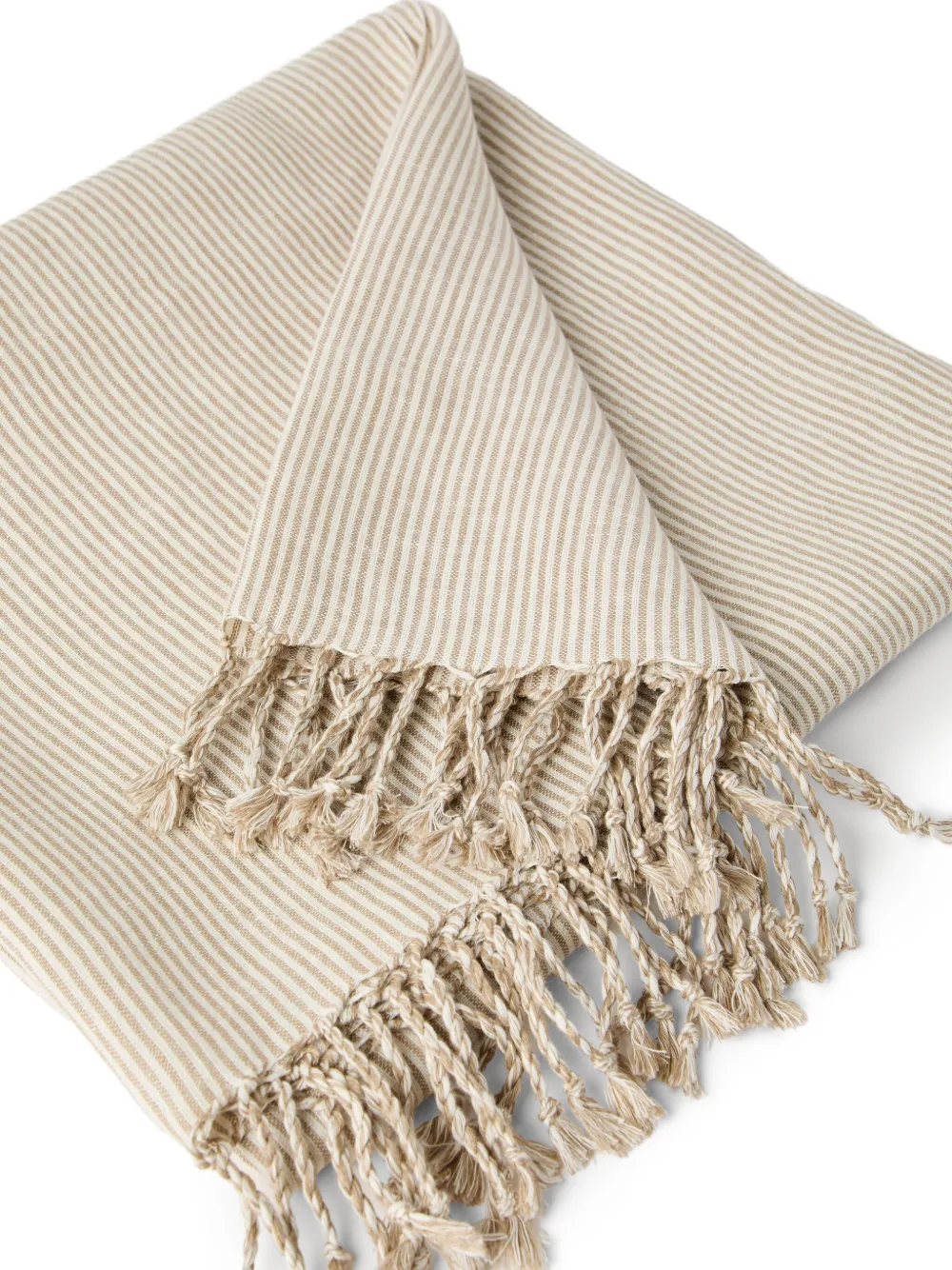 Brunello Cucinelli Lightweight Throw In Neutrals