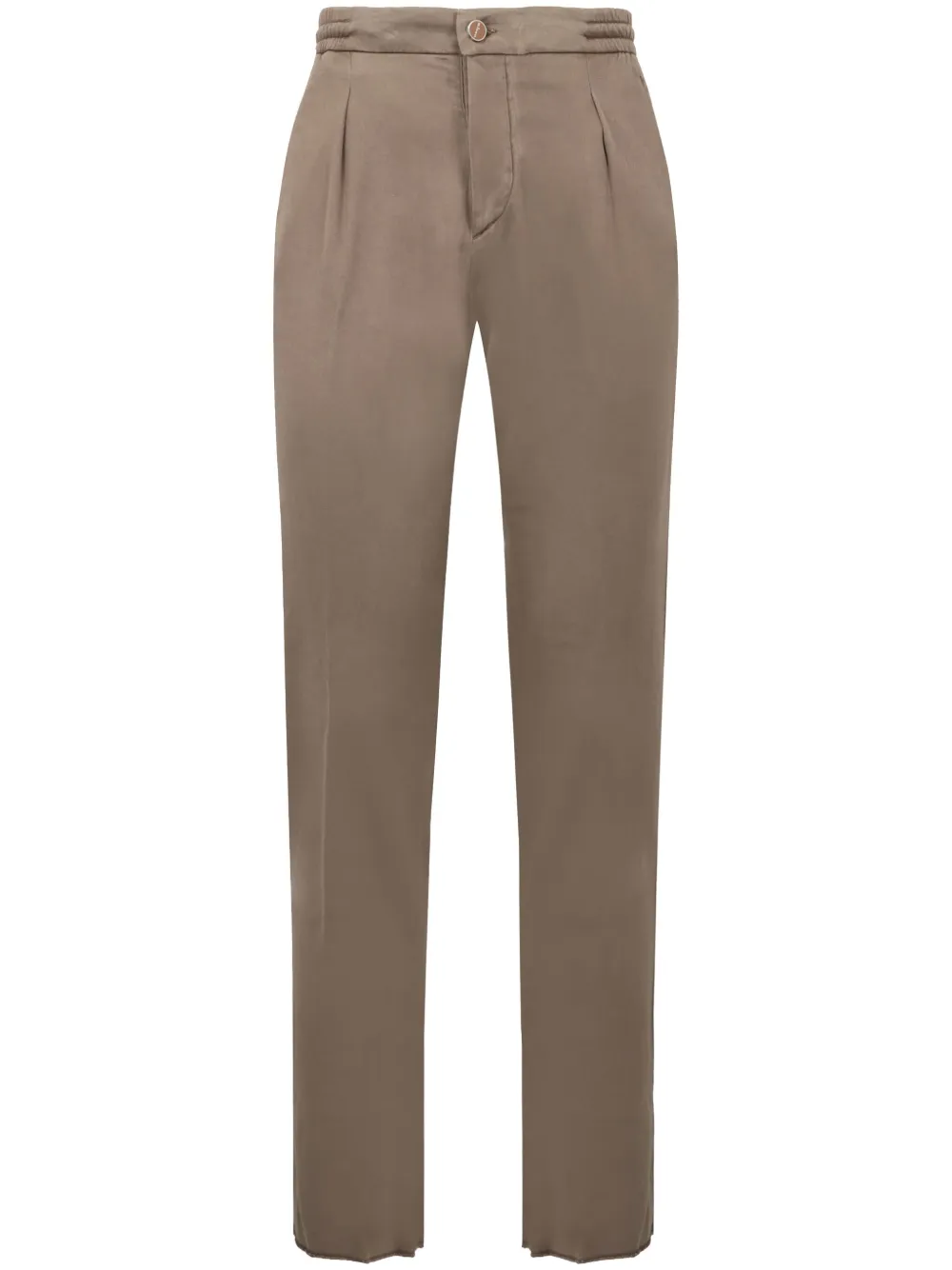 Kiton lyocell trousers | Neutrals | Image 1