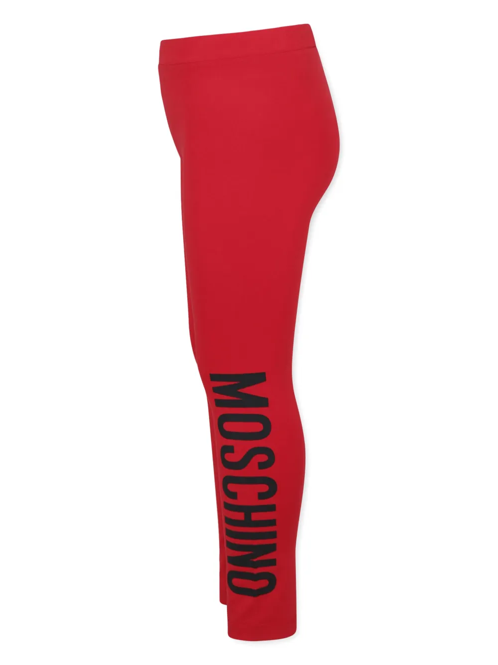 Moschino Kids Legging met logoprint Rood