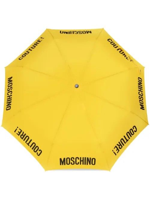 Parapluie à logo imprimé - Moschino - Modalova