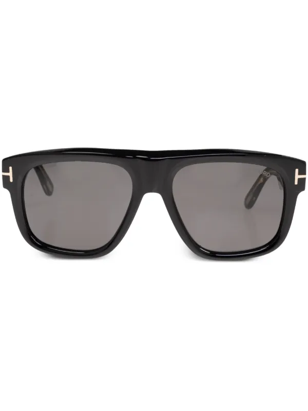 TOM FORD Eyewear スクエアフレーム サングラス | ブラック | FARFETCH JP