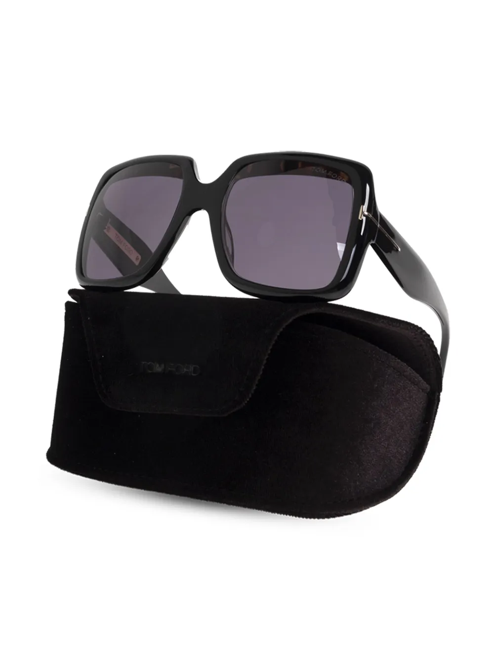 TOM FORD Eyewear Aurora zonnebril Zwart