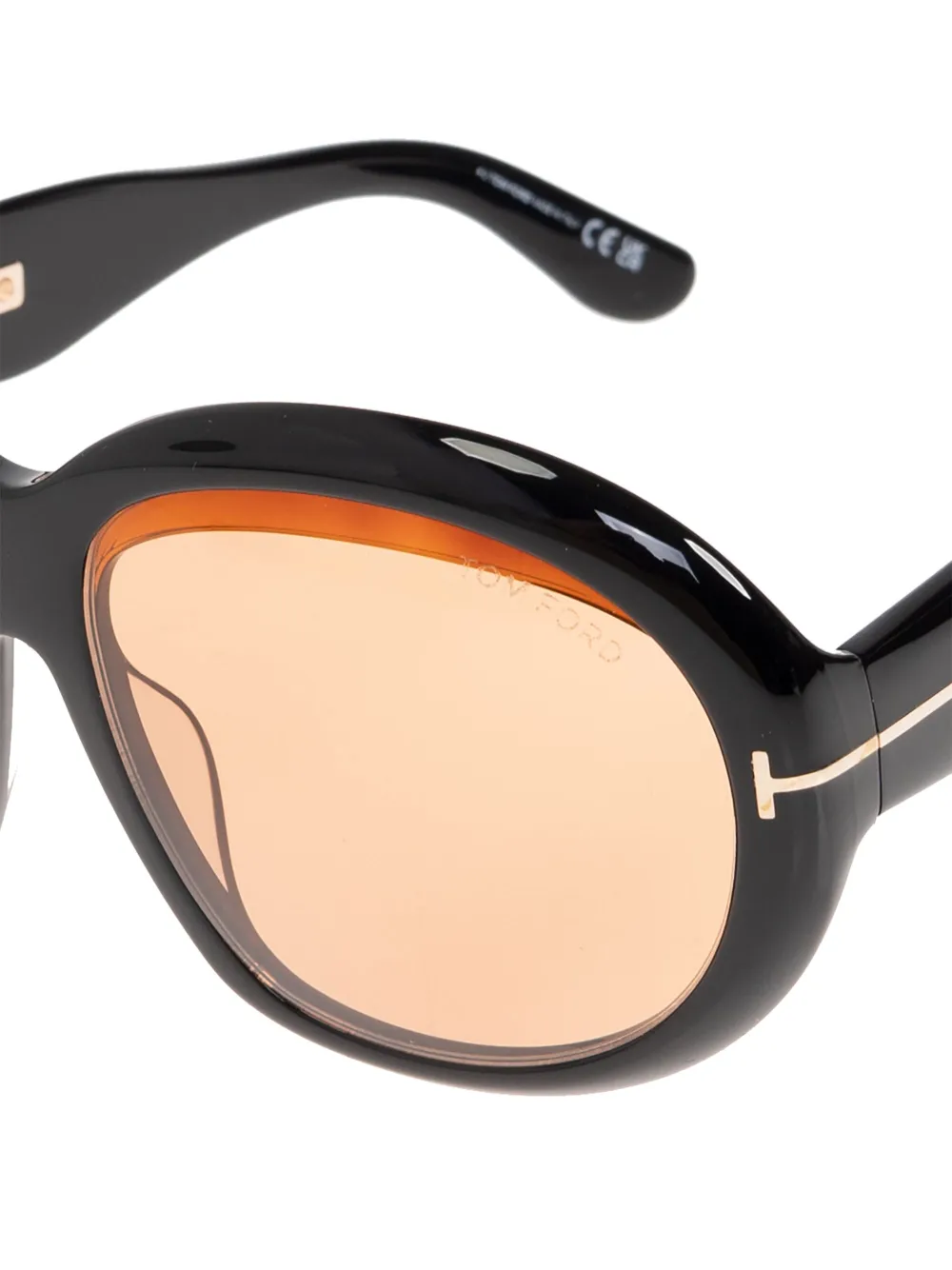 TOM FORD Eyewear Rellen zonnebril - Zwart