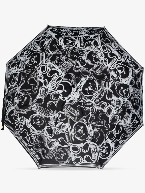 Moschino teddy bear-print umbrella