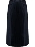 Theory pleated midi skirt - Blue