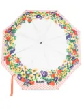 Moschino fruit-print umbrella - White