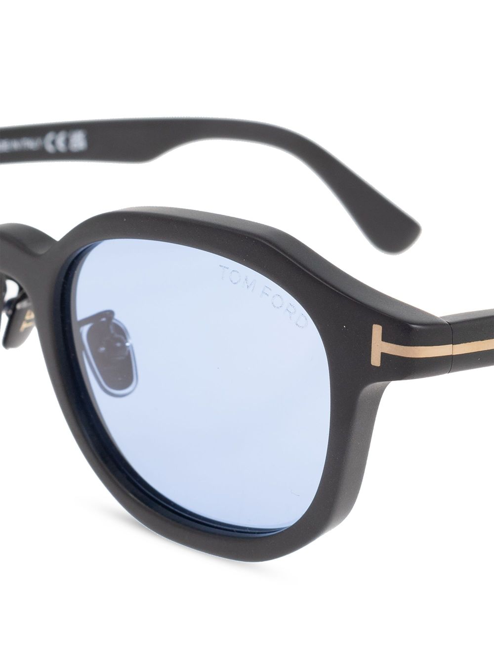 TOM FORD Eyewear round-frame sunglasses - Zwart