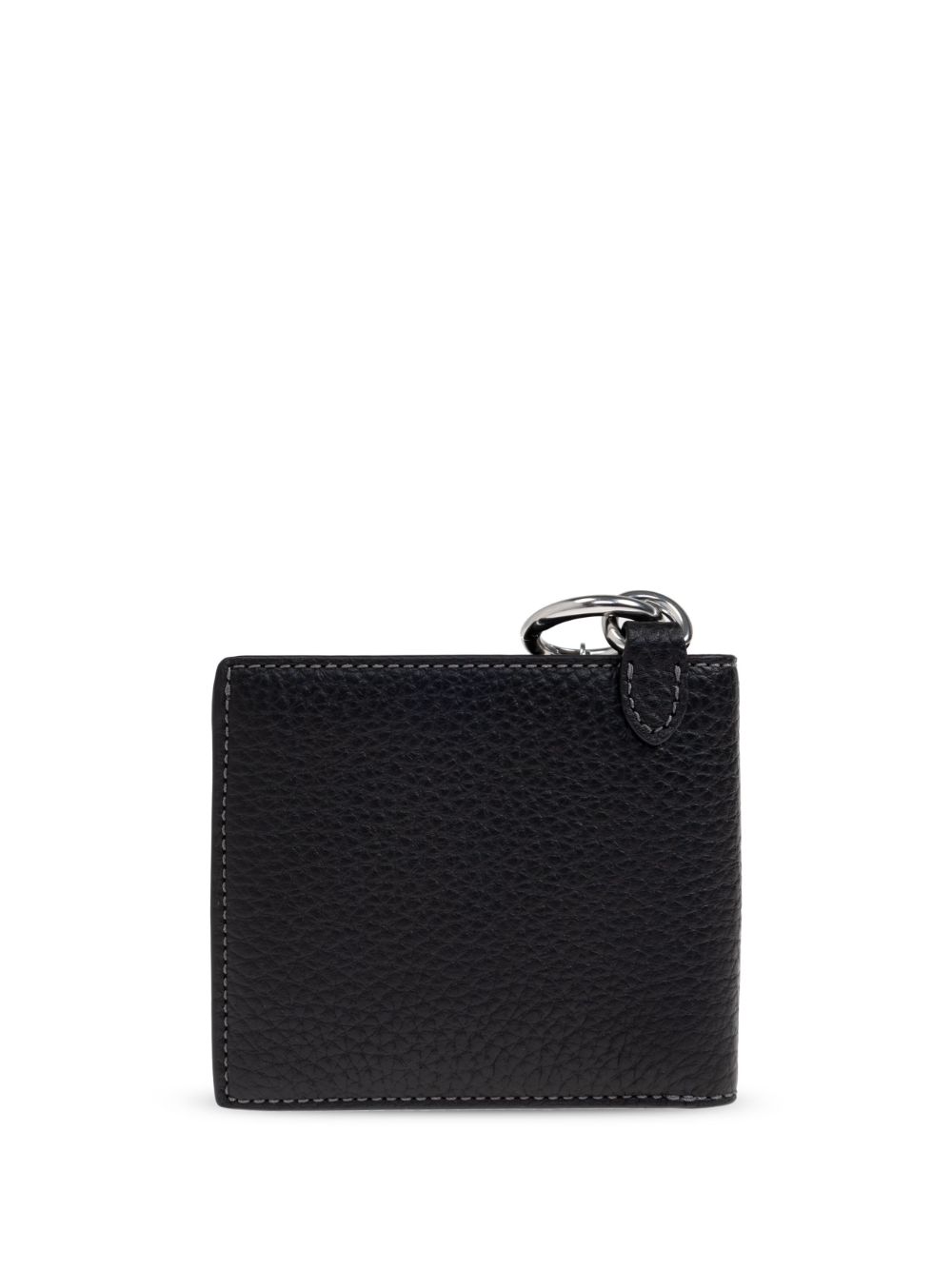 Coach chain-detail bi-fold wallet - Zwart