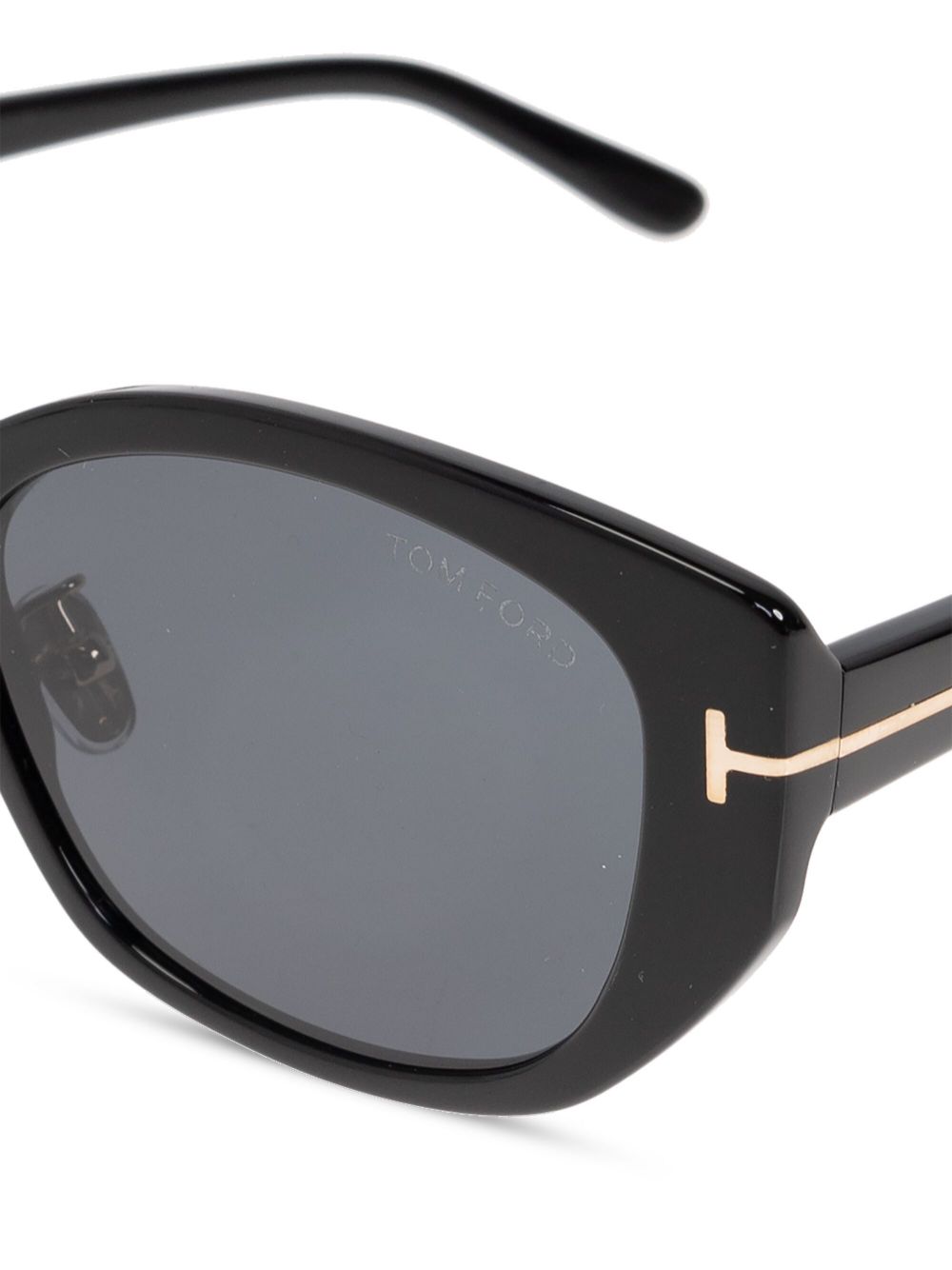 TOM FORD Eyewear Zonnebril met T-scharnier - Zwart