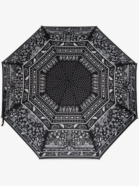 Moschino graphic-print umbrella