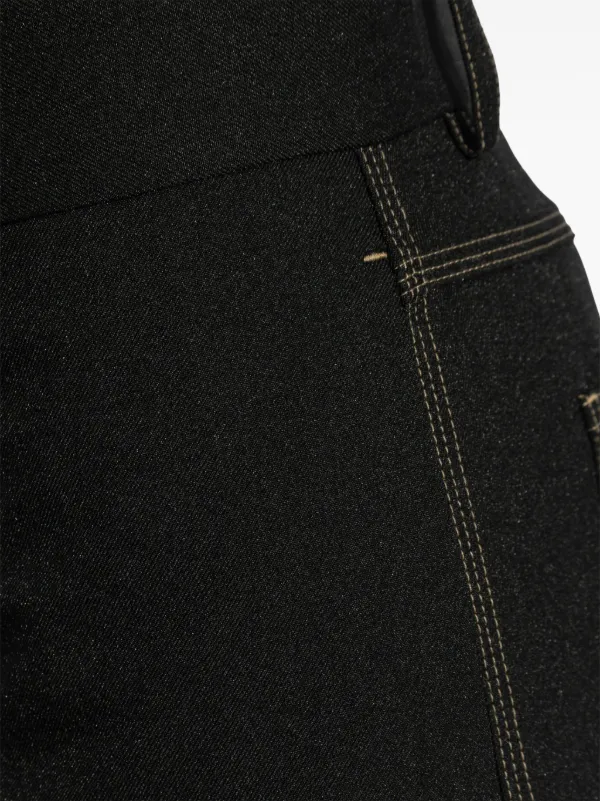 Jil Sander ベルテッド パンツ | ブラック | FARFETCH JP