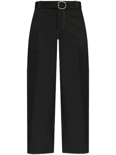 Jil Sander pantalones con cinturón