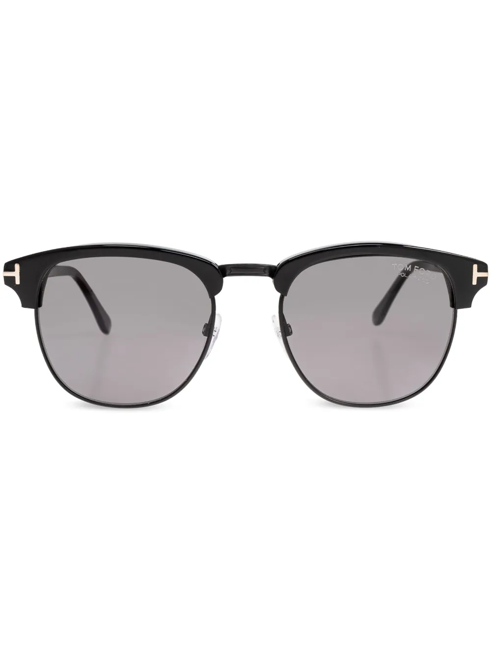 TOM FORD Eyewear スクエアフレーム サングラス - ブラック TOM FORD Eyewear スクエアフレーム サングラス - ブラック