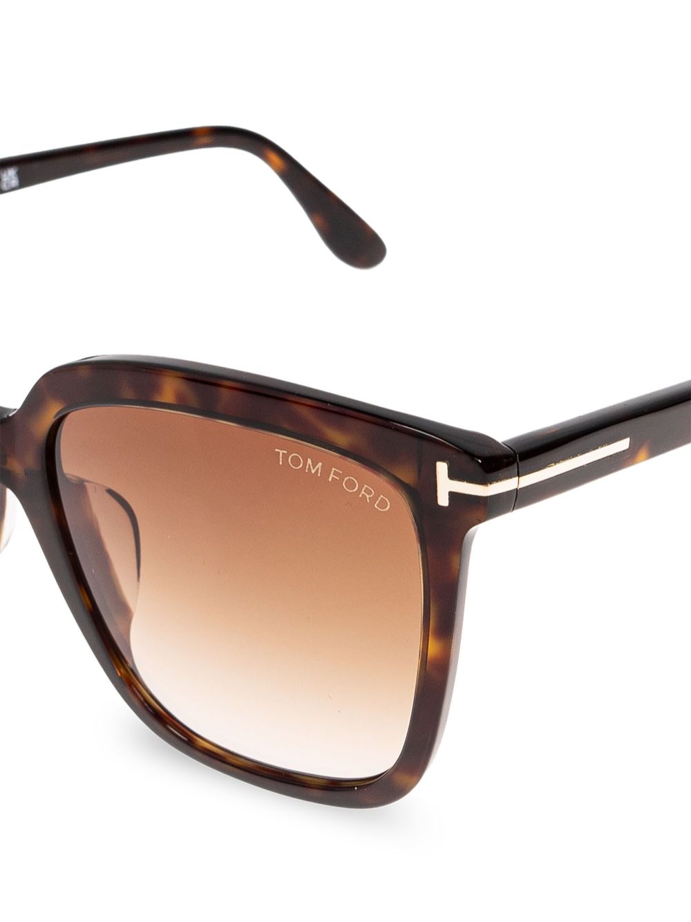 TOM FORD Eyewear Zonnebril met T-scharnier - Bruin