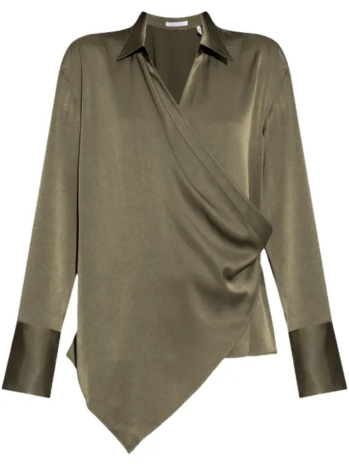 Blouse à design cache-cœur - Helmut Lang - Modalova