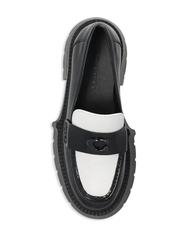 Coach Leah Platform Loafers Black FARFETCH IN