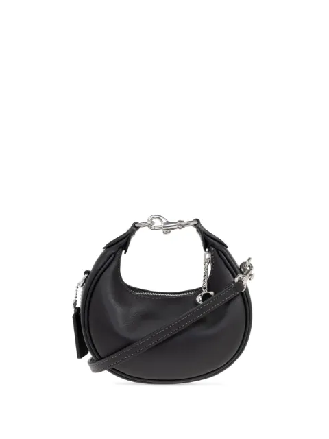 Coach logo charm handbag