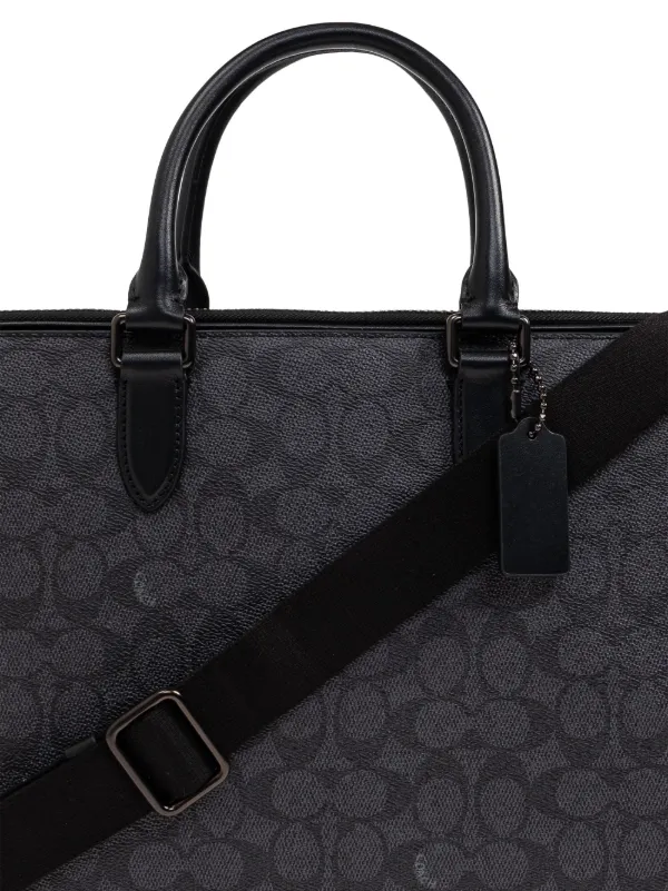 Grey coach bag sales