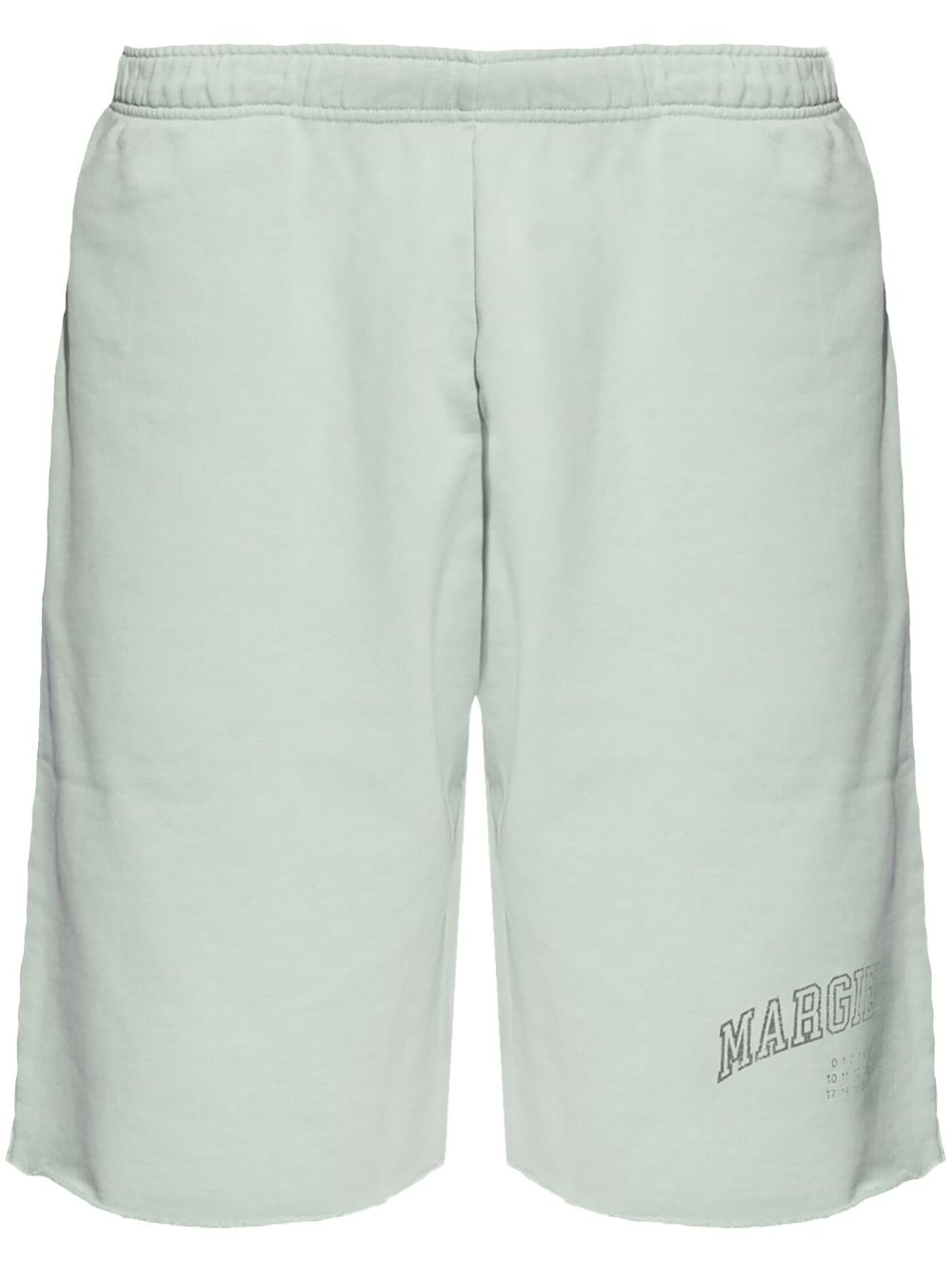 logo-print track shorts